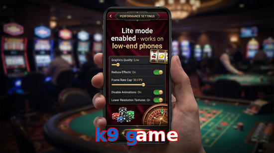 Payment and PKR controls in K9 Game